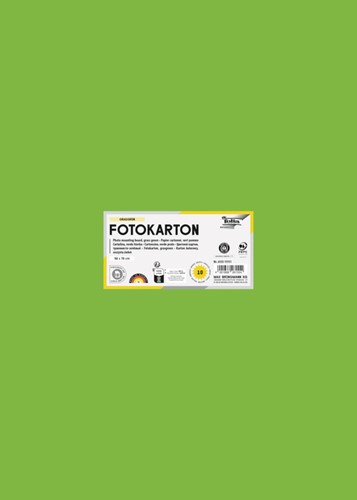 Fotokarton Folia 2zijdig 50x70cm 300gr nr55 grasgroen
