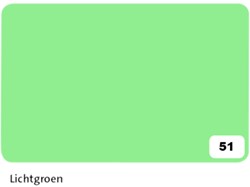 Fotokarton Folia 300gr 50x70cm 10vel 51 lichtgroen