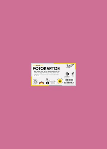 Fotokarton Folia 2zijdig 50x70cm 300gr nr29 oudroze
