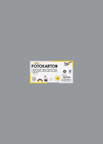 Fotokarton Folia 2zijdig 50x70cm 300gr nr84 grijs