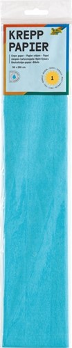 Crepepapier Folia 250x50cm nr120 lichtblauw