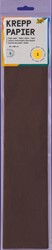 Crepepapier Folia 250x50cm nr115 donkerbruin