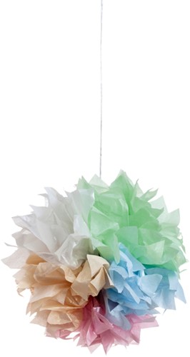 Zijdevloeipapier Folia 50x70cm 20g nr90 zwart set à 5vel-3