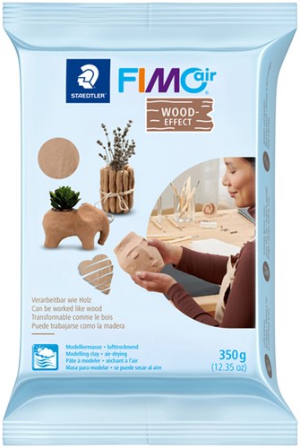 Boetseerklei Staedtler Fimo air 8150 350 gram houteffect