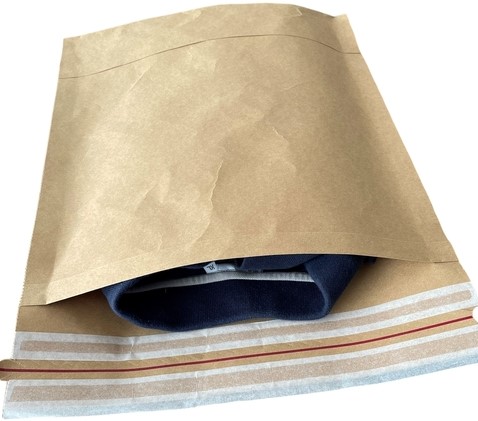 Sendbag verzendverpakking IEZZY 30/34 x 37 + 9,5cm bruin 250 stuks-3