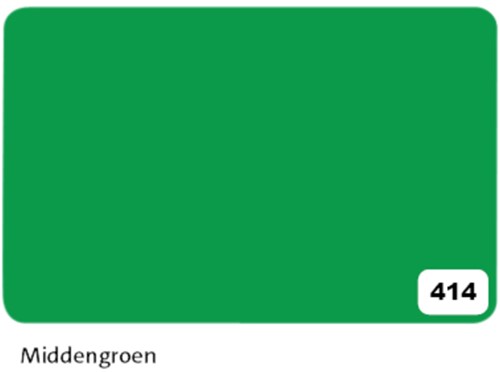 Etalagekarton folia 48x68cm 380gr nr414 middengroen