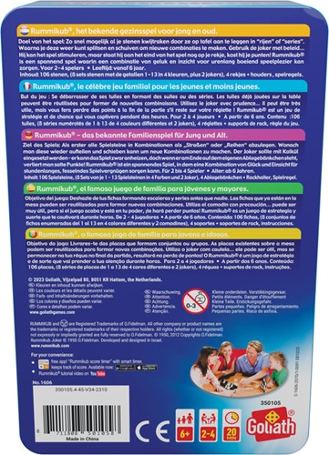 Spel Rummikub The Original Travel Tour Edition-3