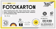Fotokarton Folia 250gr 50x70cm 10vel parelmoer 00 wit