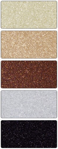 Glitterkarton Folia 50x70cm 300gr 5 vel classic assorti