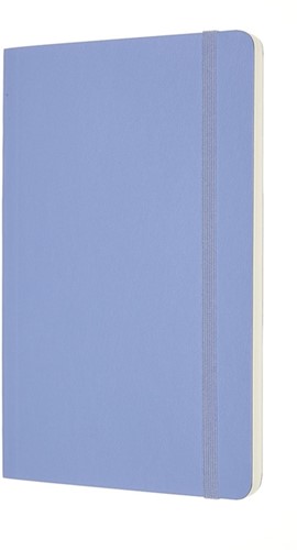 Notitieboek Moleskine large 130x210mm blanco soft cover hydrangea blue-2