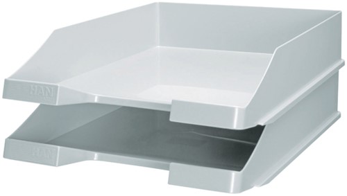 Brievenbak Han A4 plastic grijs-2