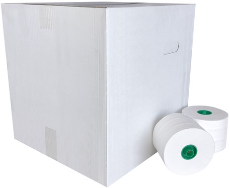 Toiletpapier Cleaninq systeemrol 2-laags 100m wit-2