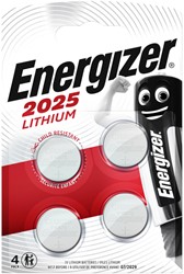 Batterij Energizer knoopcel 4x CR2025 lithium