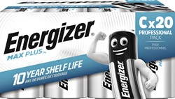 Batterij Energizer Max Plus 20x C alkaline