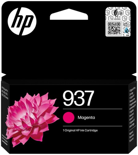 Inktcartridge HP 4S6W3NE 937 rood