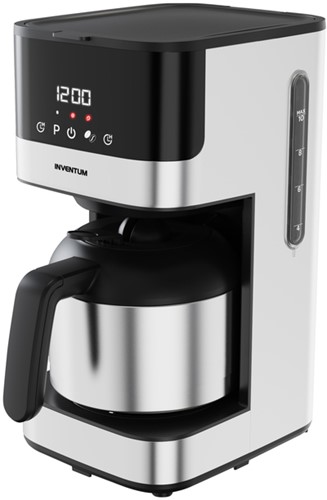 Koffiezetapparaat Inventum 1.2 liter zwart met rvs