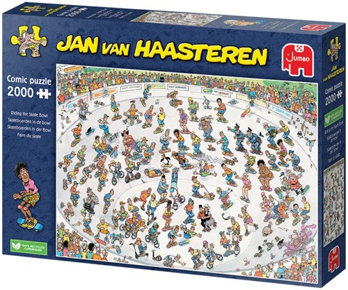 Puzzel Jan van Haasteren Skatebowl 2000 stukjes-2