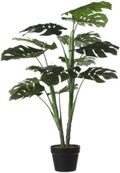 Kunstplant Mica Monstera in plastic pot 100x70cm