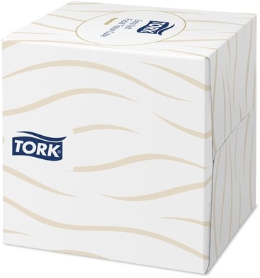 Facial tissues Tork Premium kubus 2-laags 100 vel wit 140278-3