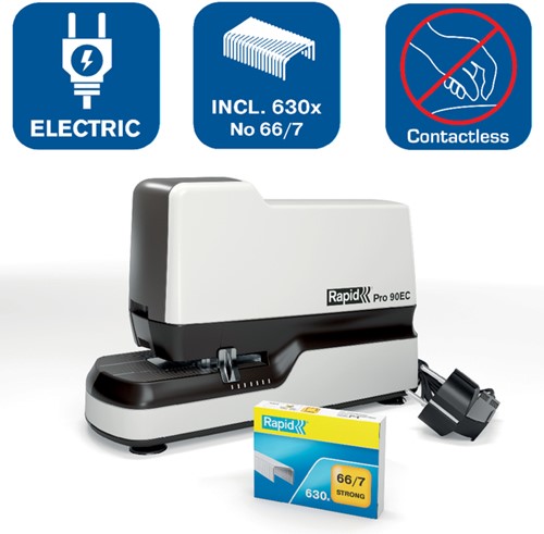 Nietmachine Rapid Pro 90EC elektrisch contactloos 50 vel-2