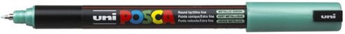 Verfstift Posca PC1MR extra fijn metallic groen