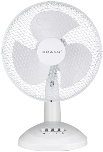 Tafelventilator BRASQ F400 Ø 30cm wit