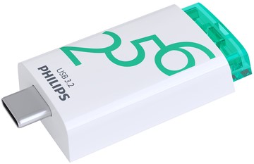 USB stick 3.2 Philips Click USB-C 256GB groen-3
