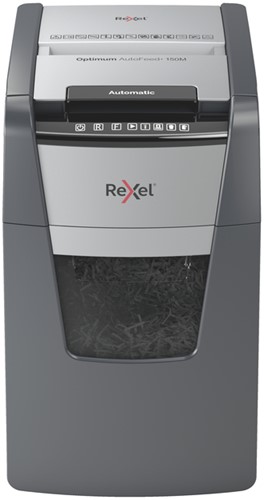Papiervernietiger Rexel Optimum Auto+ 150M P5 snippers 2x15mm