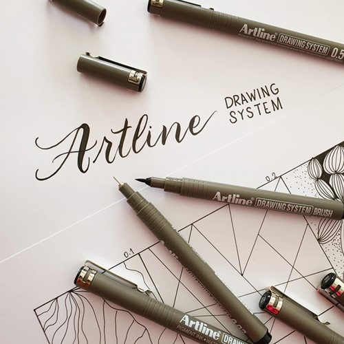Fineliner Artline technisch 0.5mm assorti-2