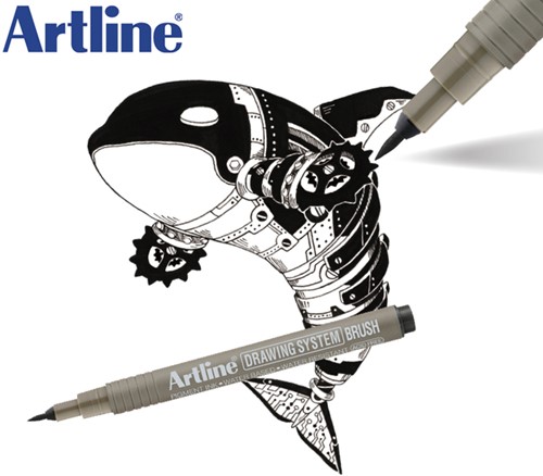 Fineliner Artline technisch 0.5mm assorti-3