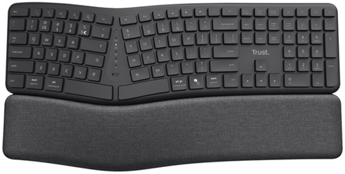 Toetsenbord Trust Keyra Ergo Multi draadloos