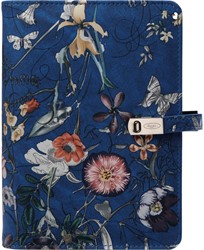 Organizer Kalpa Personal inclusief agenda 2025/26 7dagen/2pagina's bloemenzee blauw