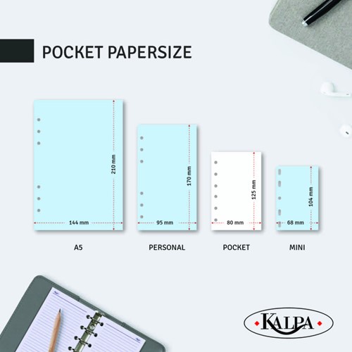 Agendavulling 2021 Kalpa Pocket Junior jaardoos 7dag/2pagina's-3
