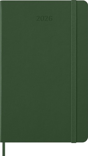 Agenda 2026 Moleskine 12M Planner Weekly 7dagen/1pagina large hc myrtle green