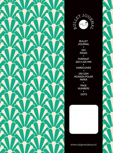 Mijn Bullet Journal Art Deco dots 192 pagina's-2