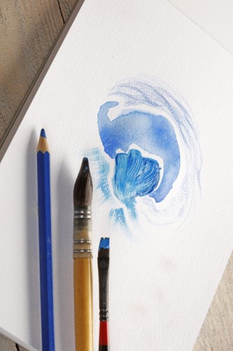 Tekenblok Clairefontaine Paint On A5 gekorreld 20 vel 250gr-2
