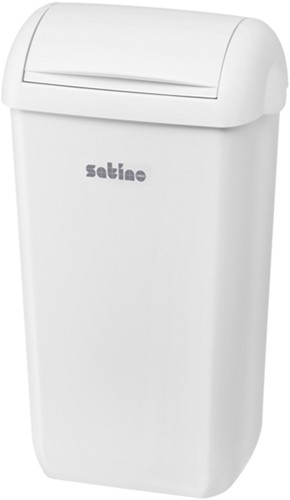 Dameshygiënebak Satino 23 liter wit 332590