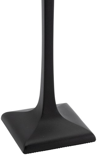 Tafellamp Securit Milano LED oplaadbaar dimbaar taupe-zwart-3