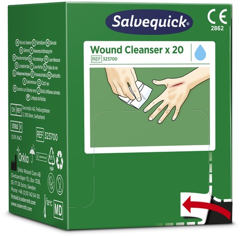 Wondreinigingsdoekjes Salvequick 20 stuks-3