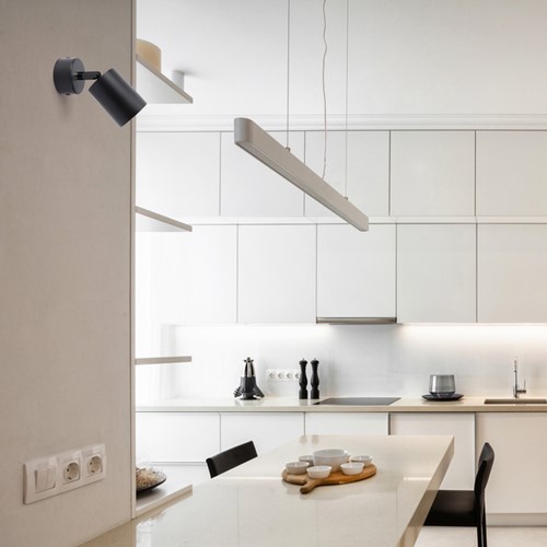 Plafondspot Integral Siena 1 spot IP20 GU10 zwart-2