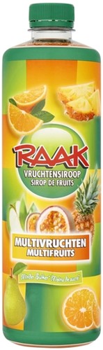 Siroop RAAK multivruchten 750ml