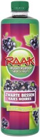 Siroop RAAK zwarte bessen 750ml Meerkantoor