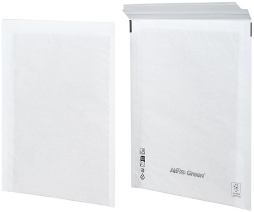 Luchtkussenenvelop AirPro Green IEZZY 17/G 250x350mm wit 100 stuks