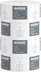 Poetspapier Katrin Plus klein 2-laags 240 vel wit 97494