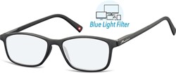 Leesbril  Montana +2.00 dpt blue light filter zwart