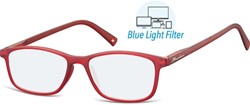 Leesbril  Montana +1.50 dpt blue light filter rood