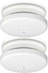 Rookmelder Alecto 2 stuks SA20 wit