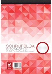 Schrijfblok WORK A4 ruit 5x5 mm 100vel 70gr