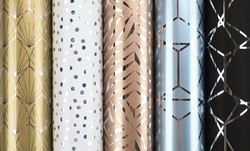 Inpakpapier Fancy vintage 150x70cm assorti