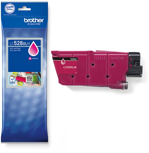 Inktcartridge Brother LC-528XLM rood-2